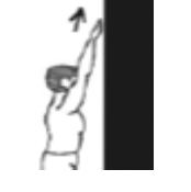 Forward elevation: walking the hand up a wall